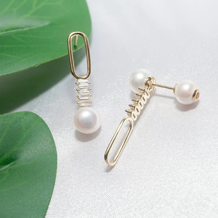 Pearly Lustre Earrings New Yorker Freshwater Pearl Earrings WE00163