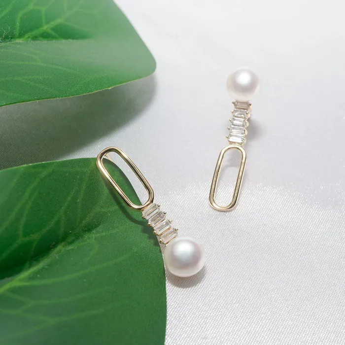 Pearly Lustre Earrings New Yorker Freshwater Pearl Earrings WE00163
