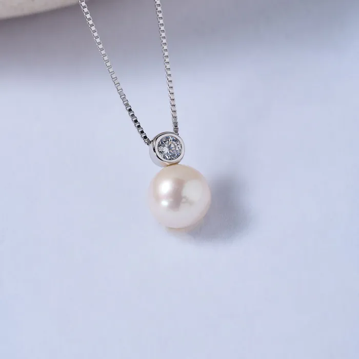 Pearly Lustre Earrings Top Grade Freshwater Pearl Set WS00122 BUBBLE