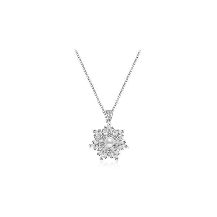 Pearly Lustre Necklaces Ocean Star Freshwater Pearl Spinning Necklace WN00085 Pearly Lustre Necklaces Ocean Star Freshwater Pearl Spinning Necklace WN00085