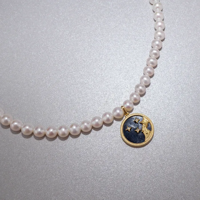 Pearly Lustre New Yorker Aquarius Freshwater Pearl Necklace WN00152 Necklaces