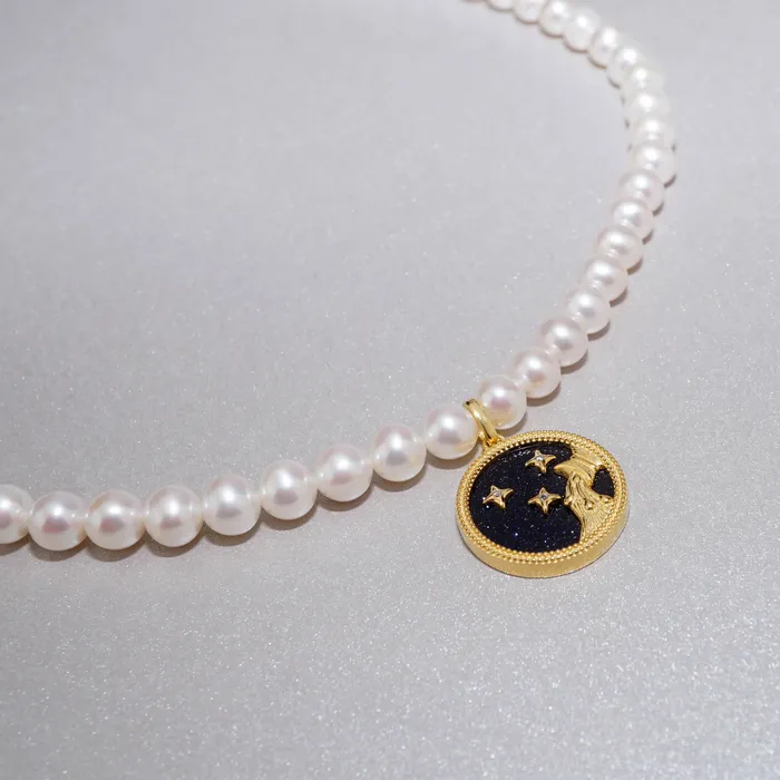Pearly Lustre New Yorker Aquarius Freshwater Pearl Necklace WN00152 Necklaces