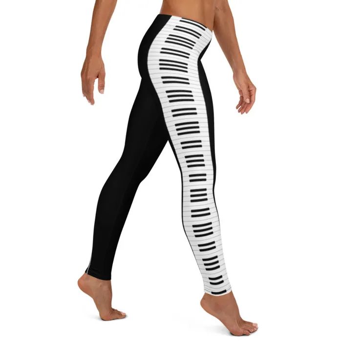 Piano Dancer Leggings Piano Fan Shop Earrings