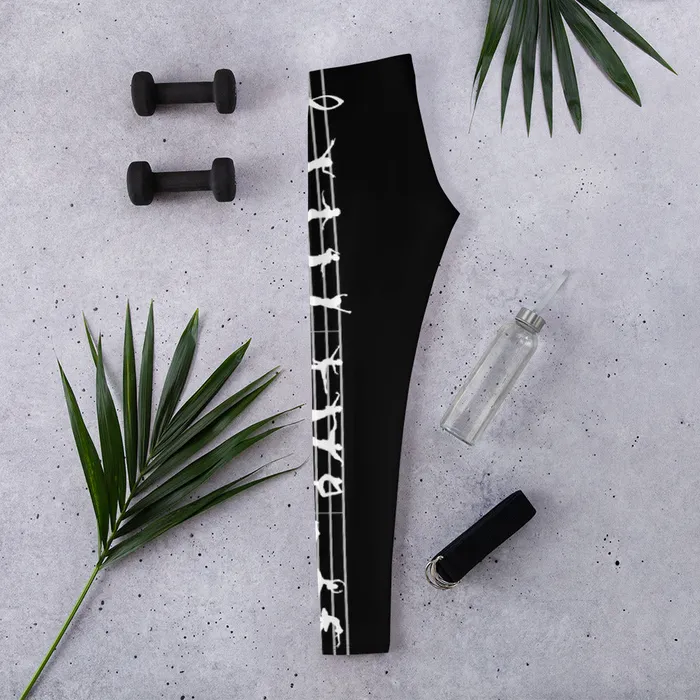 Piano Dancer Leggings Piano Fan Shop Earrings