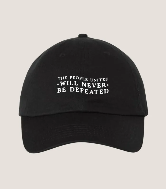 Pinay Collection The People United Baseball Cap Earrings
