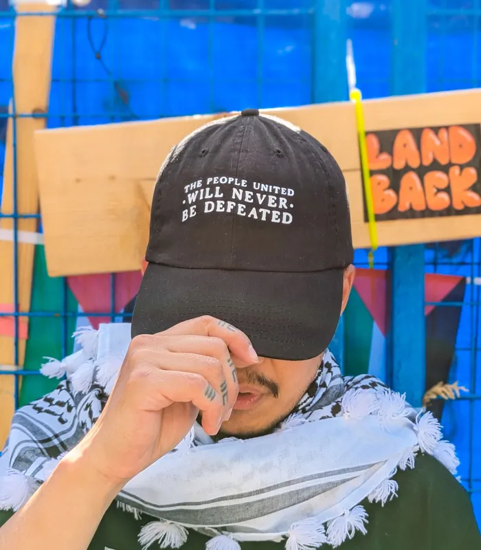 Pinay Collection The People United Baseball Cap Earrings