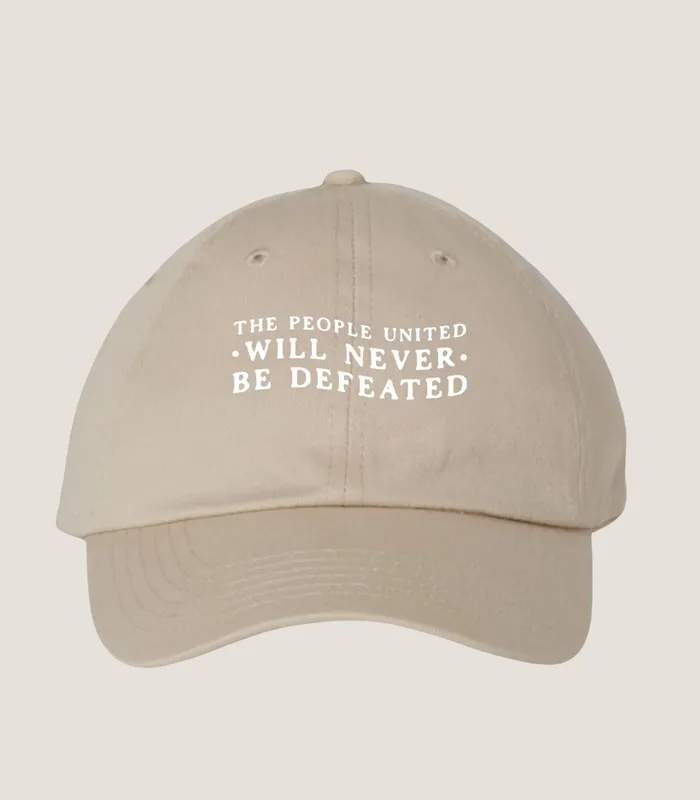 Pinay Collection The People United Baseball Cap Earrings