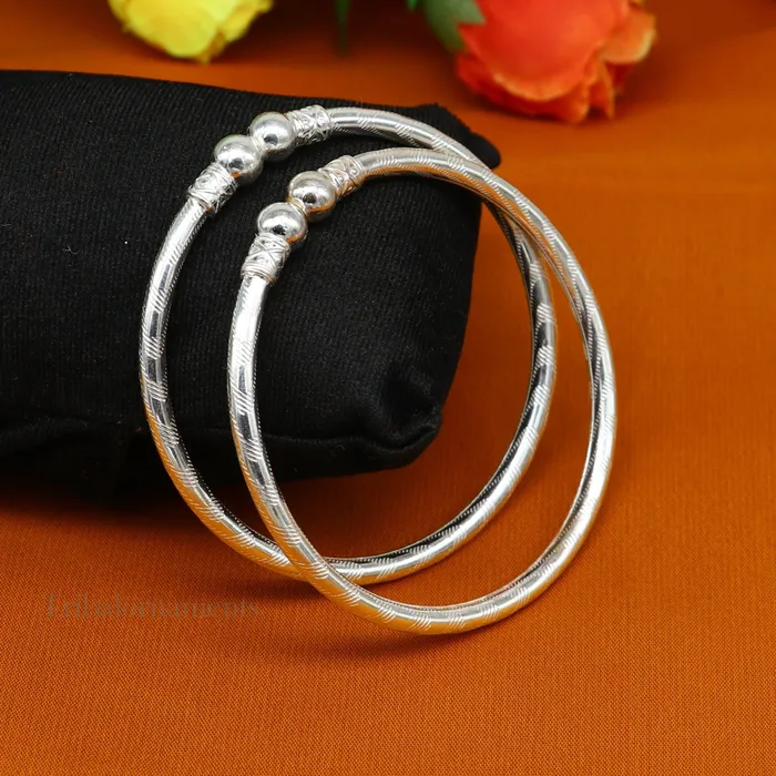Plain white design sterling silver handmade amazing design bangle bracelet kada excellent customized design bangle kada unisex gift nba230 TRIBAL ORNAMENTS Bracelets Plain white design sterling silver handmade amazing design bangle bracelet kada excellent customized design bangle kada unisex gift nba230 TRIBAL ORNAMENTS Bracelets