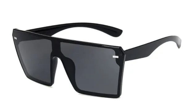 POLLY Rings S342 Black Retro Sunglasses