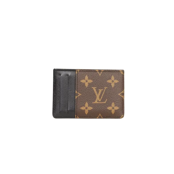 PreOwned Louis Vuitton Monogram Macassar Neo Card Holder Louis Vuitton Earrings