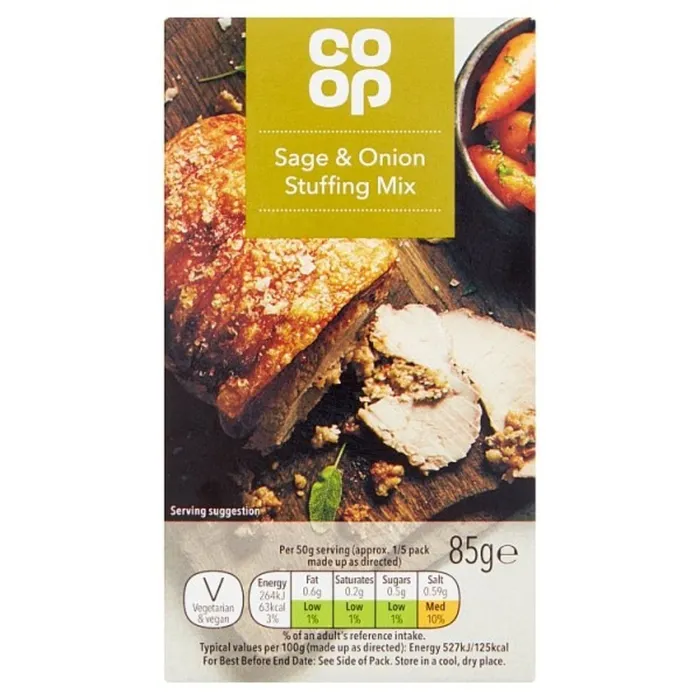 Ramsden International Earrings Coop Sage Onion Stuffing Mix 170g