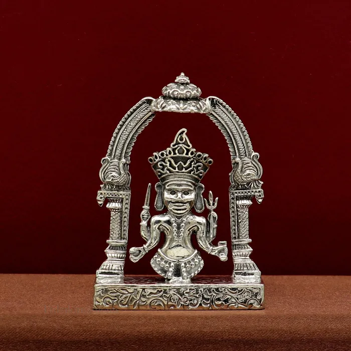 Rings 925 sterling silver handmade Divine Hindu deity Nakado Bhairwa or Nakoda bheruji parshvanath divine jain Statue Sculpture figurine puja article art170 TRIBAL ORNAMENTS