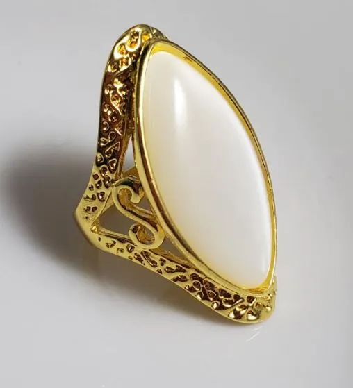 Rings alice R260 Gold Moonstone Gem Ring