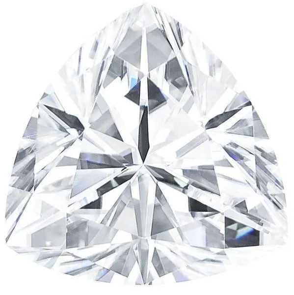 Rings FIRE BRILLIANCE FAB Moissanite Trillion Cut