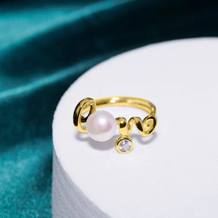 Rings Pearly Lustre New Yorker Freshwater Pearl Ring WR00148