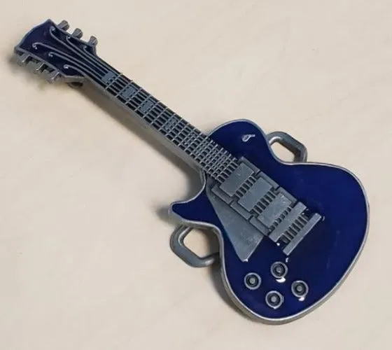Rings POLLY BU192 Blue Guitar Belt Buckle