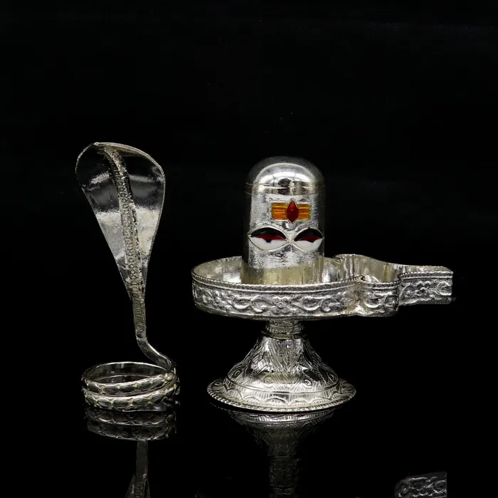 Rings TRIBAL ORNAMENTS 925 sterling silver handmade small Lord shivaLinga Stand silver utensil silver puja temple art shiva lingam stand with serpent su160 Rings TRIBAL ORNAMENTS 925 sterling silver handmade small Lord shivaLinga Stand silver utensil silver puja temple art shiva lingam stand with serpent su160