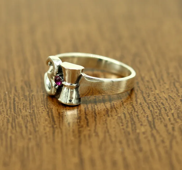 Rings TRIBAL ORNAMENTS 925 sterling silver vintage customized design shiva trident trishul ring band excellent customized pretty ring unisex jewelry sr281