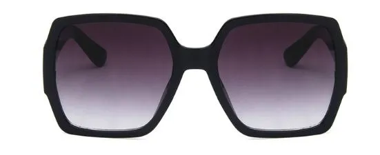S17 Solid Black Sunglasses POLLY Rings