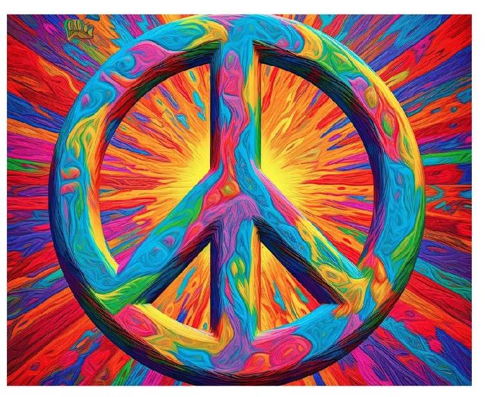 Sand Dollar Sales Earrings MP13 Peace Mouse Pad