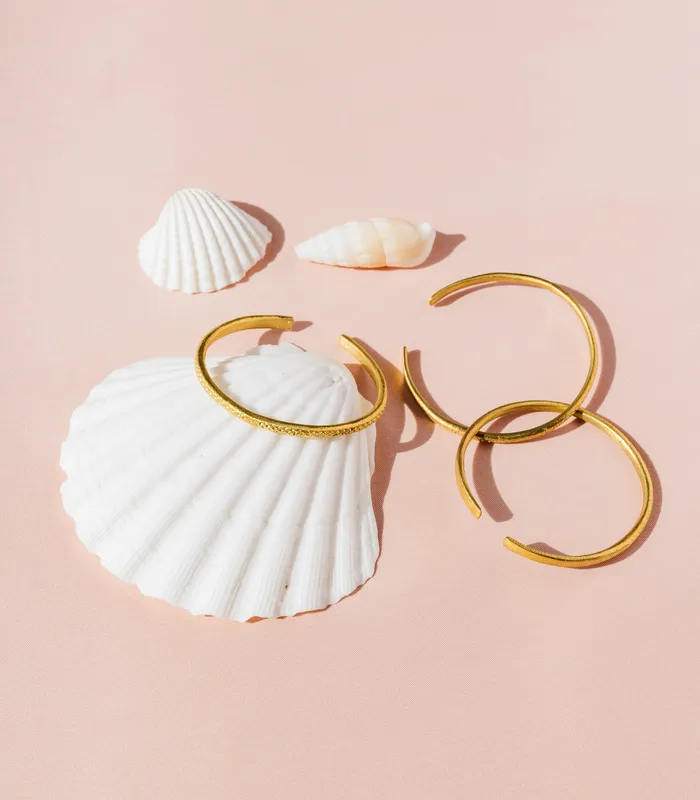 Sesotunawa Bluso Nbak Stacking Brass Bangle Bracelets