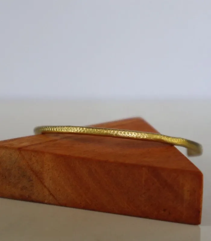 Sesotunawa Bluso Nbak Stacking Brass Bangle Bracelets