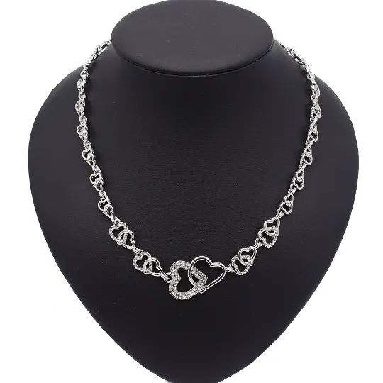 Silver wedding jewelry set Jewelvers Rings
