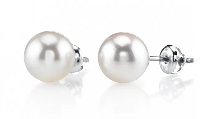 spt Earrings 8590mm Hanadama Akoya Round Pearl Stud Earrings