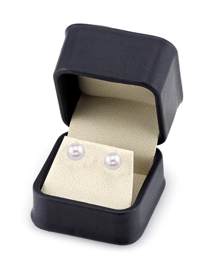 spt Earrings 8590mm Hanadama Akoya Round Pearl Stud Earrings