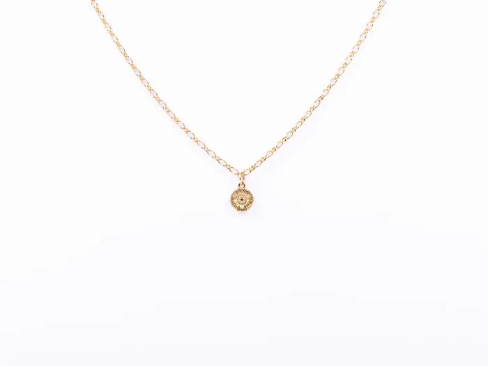 Sunflower Necklace DLUX Necklaces