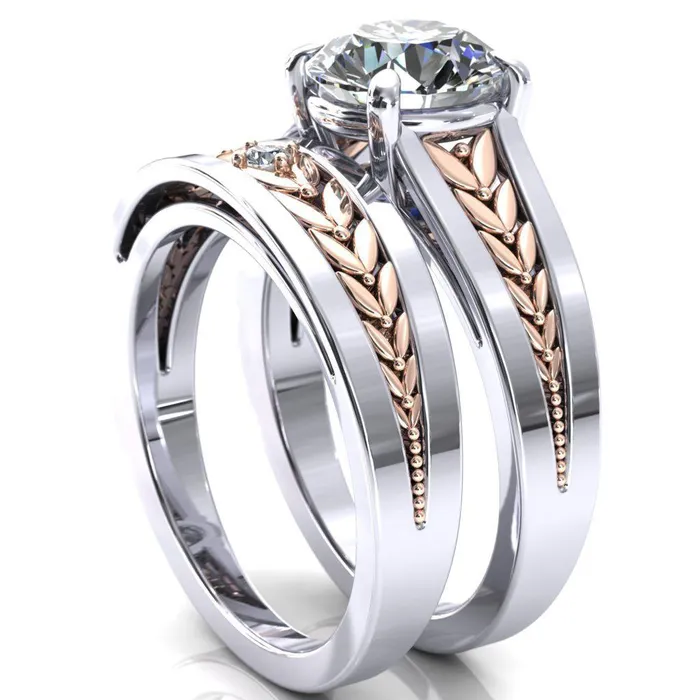 Tayah Round Center Stone 4 Prong Engagement Ring Fire Brilliance Rings