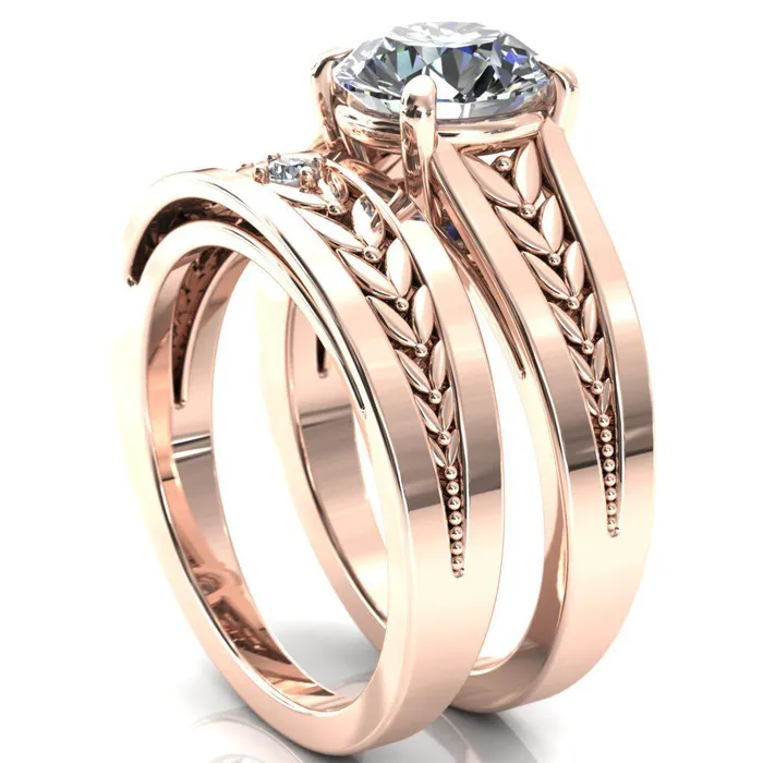 Tayah Round Center Stone 4 Prong Engagement Ring Fire Brilliance Rings