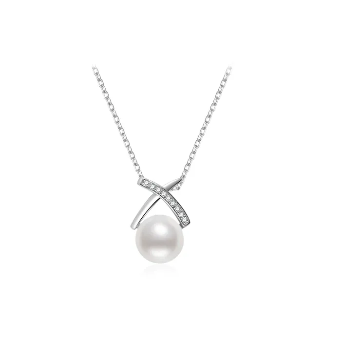 Top Grade Freshwater Pearl Necklace WN00737 X Collection Pearly Lustre Necklaces Top Grade Freshwater Pearl Necklace WN00737 X Collection Pearly Lustre Necklaces