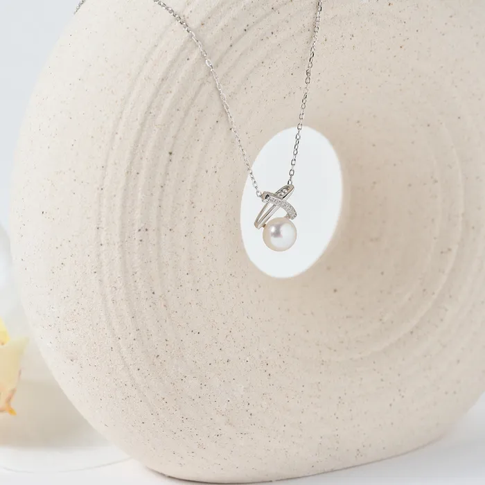 Top Grade Freshwater Pearl Necklace WN00737 X Collection Pearly Lustre Necklaces