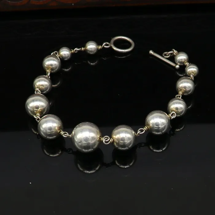 TRIBAL ORNAMENTS 925 sterling silver beaded customized bracelet best gifting stylish beaded bracelet unisex personalized belly dance jewelry nsbr241 Bracelets TRIBAL ORNAMENTS 925 sterling silver beaded customized bracelet best gifting stylish beaded bracelet unisex personalized belly dance jewelry nsbr241 Bracelets