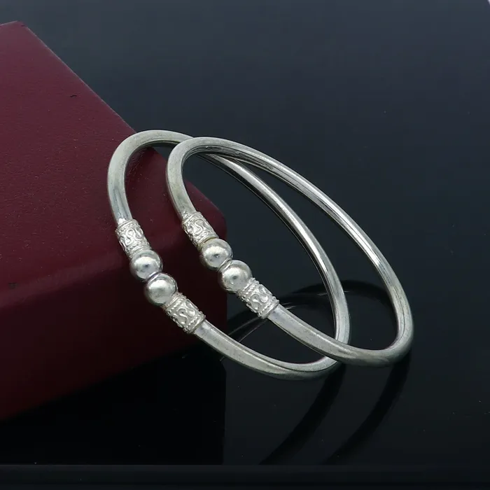 TRIBAL ORNAMENTS Bracelets 925 sterling silver handmade fabulous plain stylish kada bangle bracelet tribal jewelry nsk858 TRIBAL ORNAMENTS Bracelets 925 sterling silver handmade fabulous plain stylish kada bangle bracelet tribal jewelry nsk858