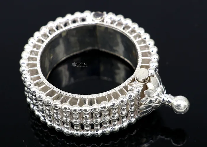 TRIBAL ORNAMENTS Bracelets Indian Traditional cultural design trendy 925 sterling silver handmade cuff kada bracelet amazing vintage design brides bangle cuff185 TRIBAL ORNAMENTS Bracelets Indian Traditional cultural design trendy 925 sterling silver handmade cuff kada bracelet amazing vintage design brides bangle cuff185