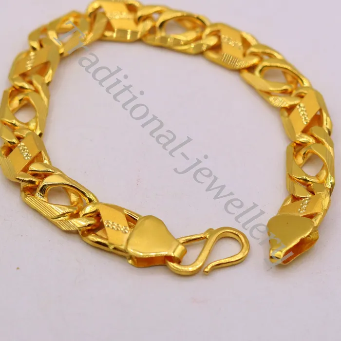 TRIBAL ORNAMENTS Bracelets Traditional navabi chain style 22kt yellow gold handmade fabulous mens bracelet gifting jewelry TRIBAL ORNAMENTS Bracelets Traditional navabi chain style 22kt yellow gold handmade fabulous mens bracelet gifting jewelry
