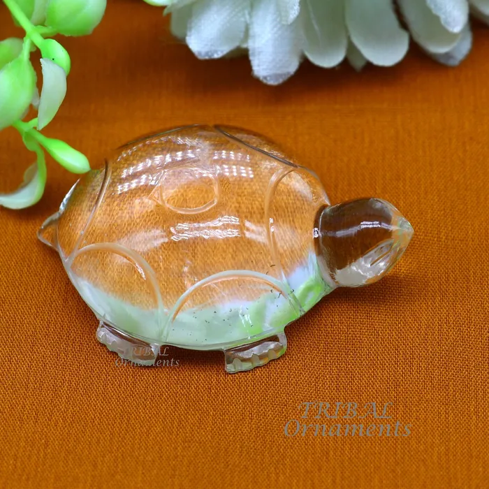 TRIBAL ORNAMENTS Necklaces Natural sphatik crystal stone divine tortoise or turtle statue amazing sphatik tortoise for wealth and prosperity stna30 TRIBAL ORNAMENTS Necklaces Natural sphatik crystal stone divine tortoise or turtle statue amazing sphatik tortoise for wealth and prosperity stna30