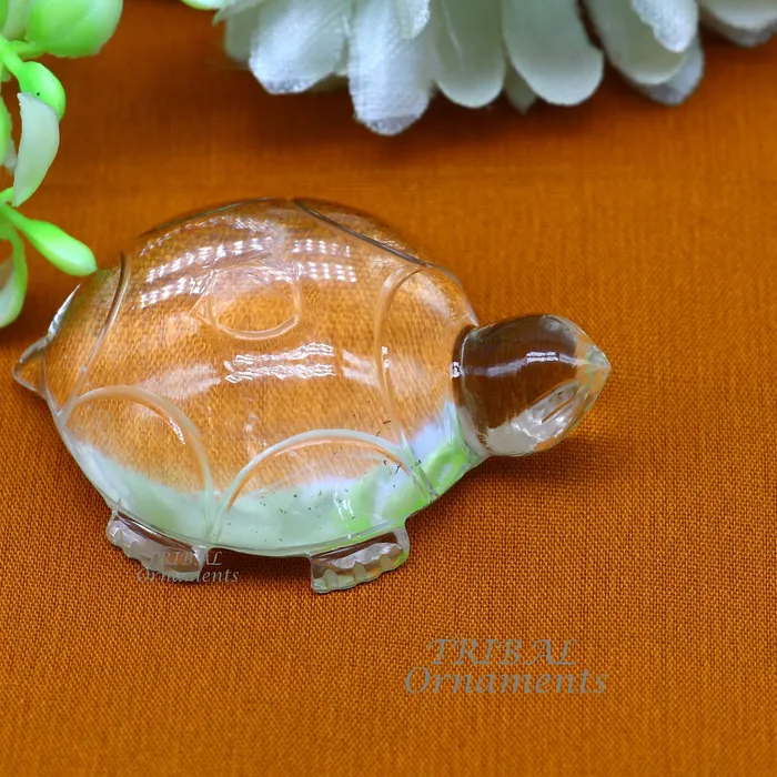 TRIBAL ORNAMENTS Necklaces Natural sphatik crystal stone divine tortoise or turtle statue amazing sphatik tortoise for wealth and prosperity stna30 TRIBAL ORNAMENTS Necklaces Natural sphatik crystal stone divine tortoise or turtle statue amazing sphatik tortoise for wealth and prosperity stna30