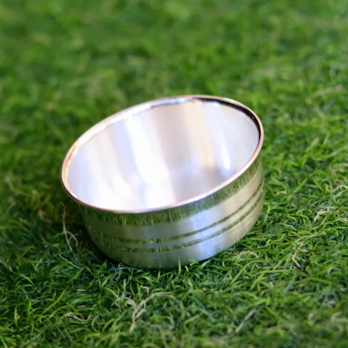TRIBAL ORNAMENTS Necklaces Plain design handmade 999 solid silver bowl silver vessels silver utensils solid silve baby bowl for medical use for health sv07