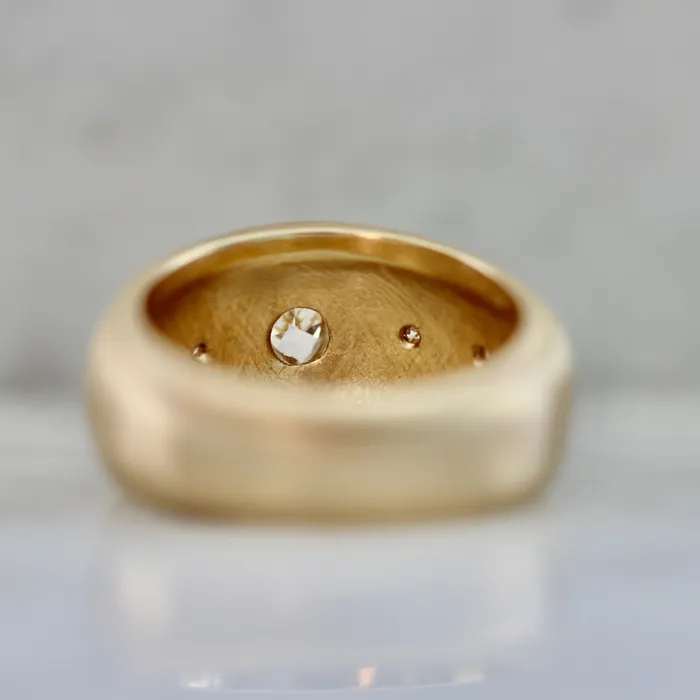 Under the Stars Mixed Cut White Diamond Ring K Co Bespoke Rings