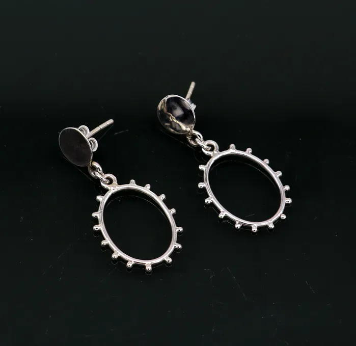 Vintage customized pure e925 sterling silver stud earring excellent fancy elegant dainty light weight earrings best gifting ear654 TRIBAL ORNAMENTS Earrings Vintage customized pure e925 sterling silver stud earring excellent fancy elegant dainty light weight earrings best gifting ear654 TRIBAL ORNAMENTS Earrings