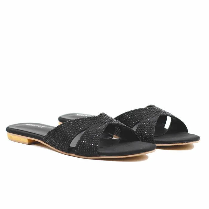 Walkeaze Earrings Women Formal Slippers 40092S