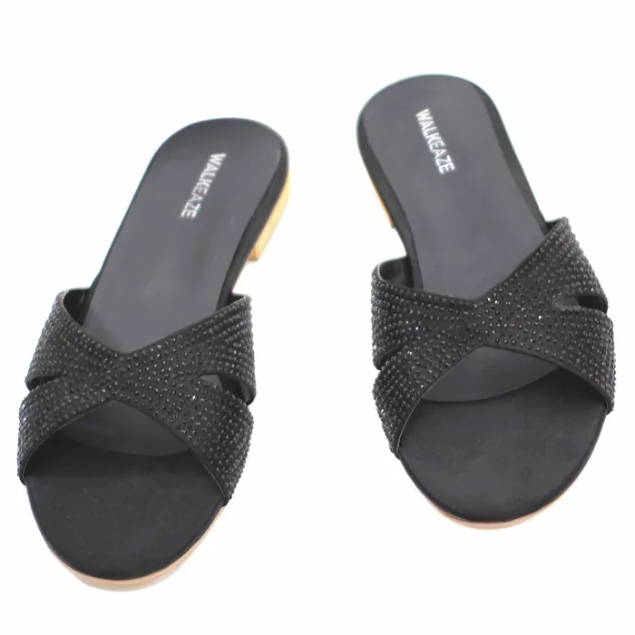 Walkeaze Earrings Women Formal Slippers 40092S