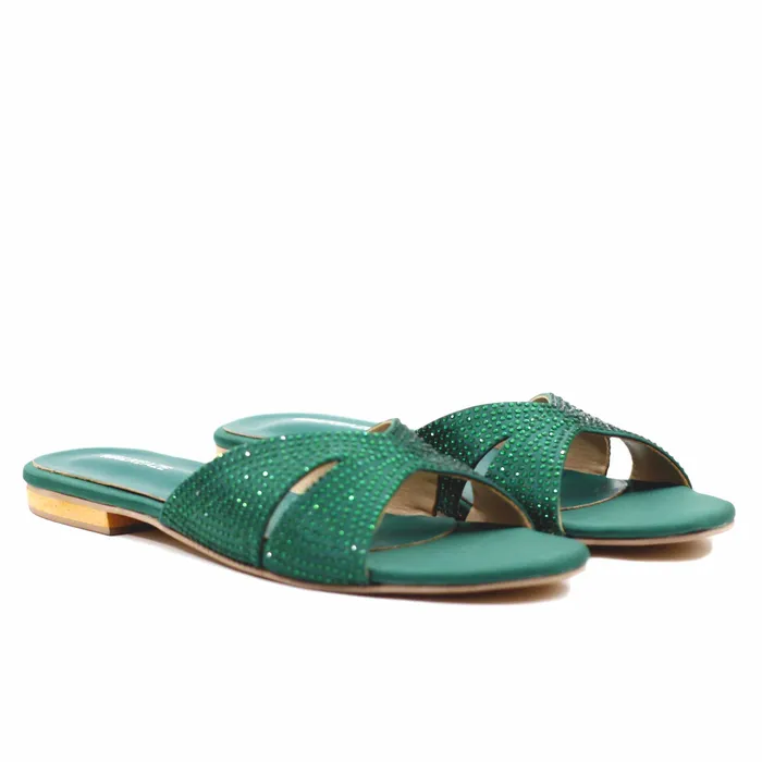 Walkeaze Earrings Women Formal Slippers 40092S