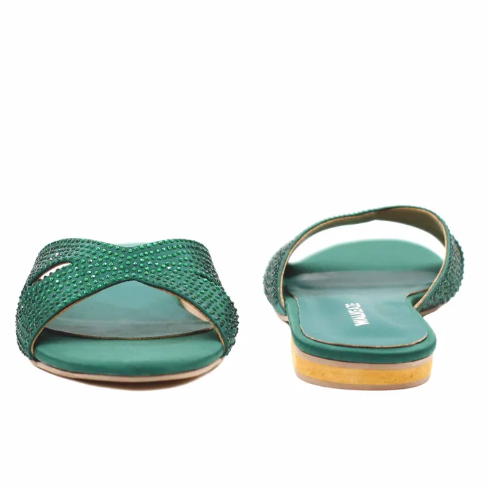 Walkeaze Earrings Women Formal Slippers 40092S