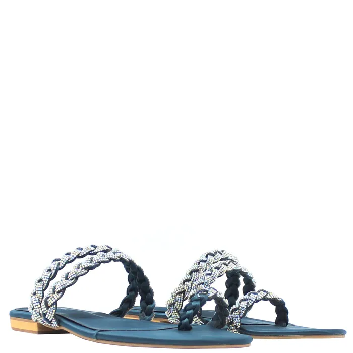 Walkeaze Earrings Women Formal Slippers 40125S