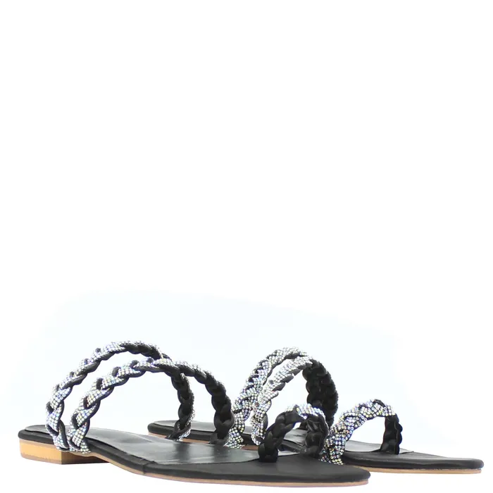 Walkeaze Earrings Women Formal Slippers 40125S