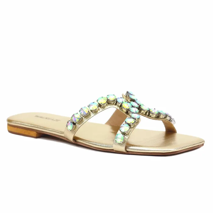 Walkeaze Earrings Women Formal Slippers 40811S